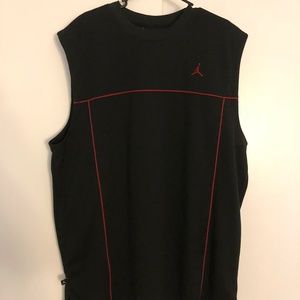 JORDAN Black & Red cut-off